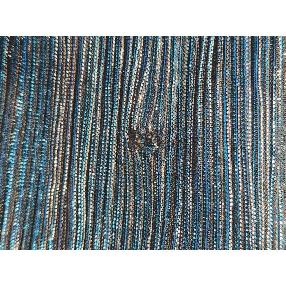 Lulus Women’s Size XS Ailey Gold and Teal Blue Metallic Skater Mini Dress - Picture 12 of 12